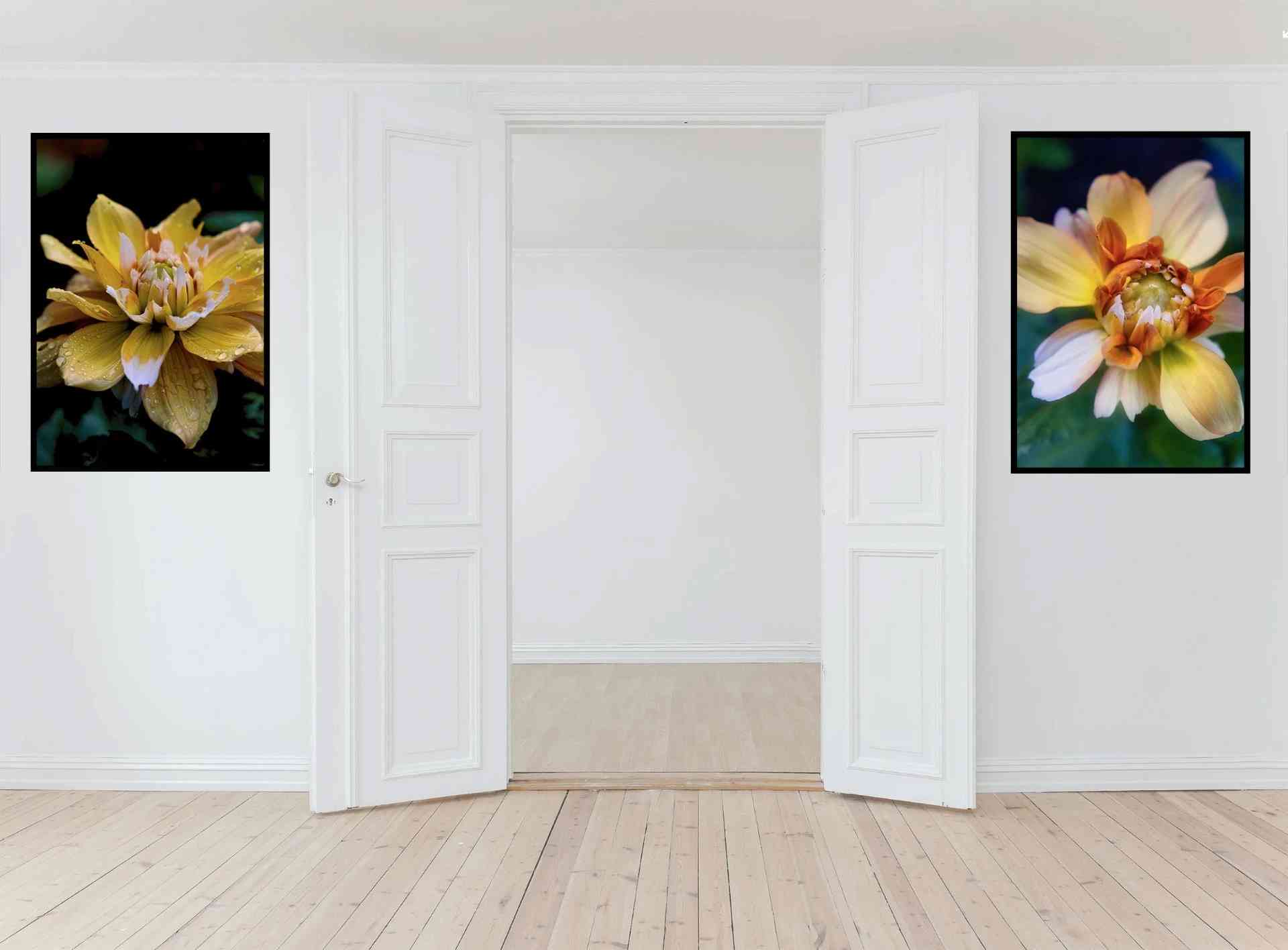 Stylish Living Room Entry