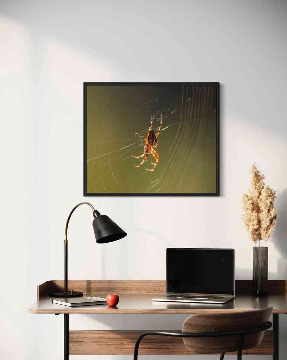Office with Spider Wall Art